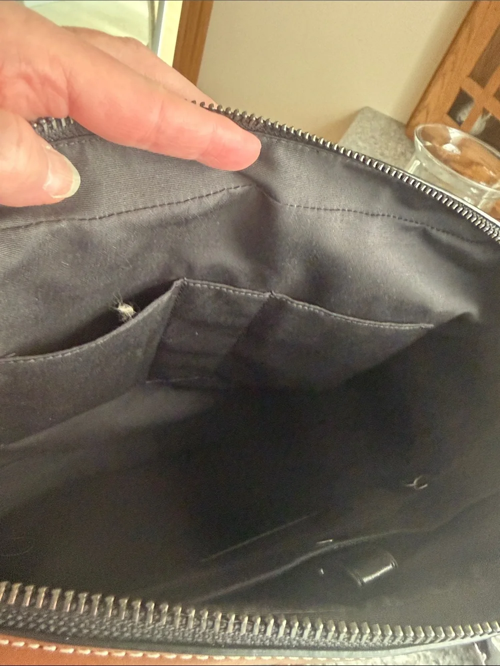 Coach Brown Leather Workbag for men or women